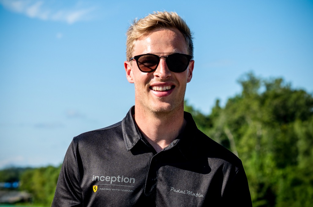 Frederik Schandorff vil tage mesterskabsføring i Virginia.
(Foto: Inception Racing)